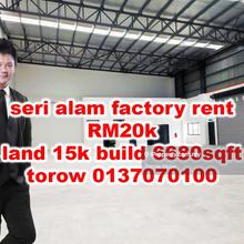 Seri alam factory rent 
