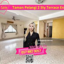 Johor Bahru Taman Pelangi Beautiful 2 Storey Terrace Endlot 4bed