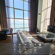 Spectacular Unobstructed Sea-View Duplex in Coast of Penang Island