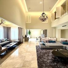 Corner Duplex Penthouse with Serene Greenery and Palace View