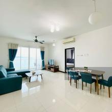 Fully Furnished High Floor 1044sqft Seaview Corner Unit 