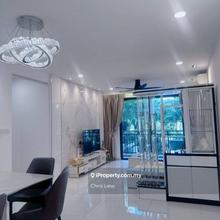 Central Park @ Tampoi nice interior design, fully furnished good unit