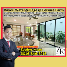 Bayou Water Village @ Leisure Farm 2 Storey Terrace House For Sale