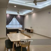Freehold full furnished 4 rooms with facilities & short walk to Mall 