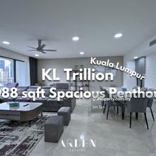 Big penthouse in KL Trillion for sell , comes with private lobby