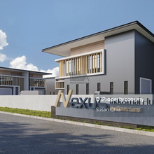 Nexus Industrial Hub 2 Storey Semi Detached Light Industrial Units.