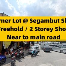 Tenanted, 2 Storey Corner Segambut Shop, Freehold
