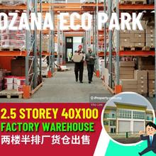 2.5 Storey Factory Warehouse at Ozana Eco Park near Bukit Katil