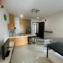 Pertama Residency 610sqft 1 R 1 B Fully Furnished Near MRT  For Sale