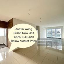 Brand new Aurora residence 1152 sf Puchong Prima Near LRT 0% D.payment