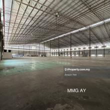 Negotiable Kapar Batu 15 @ Klang Bungalow Factory With Cf For Sale 
