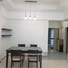Partially Furnished 3 Rooms Condo Jalil Damai Apartments Bukit Jalil