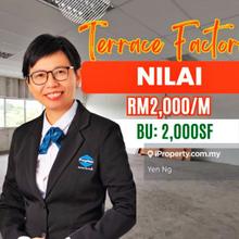 Cheap Single Storey Terrace Factory for Rent at Nilai 3, Nilai