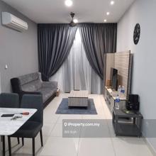 Move in Dec Fully furnished Unblock view Walking distance to Lrt