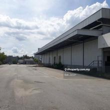3 acres land detached factory in kapar