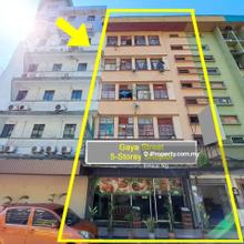 Gaya street 5 storey shoplot