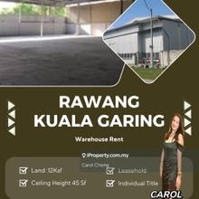 Rawang Kuala Garing Warehouse For Rent 