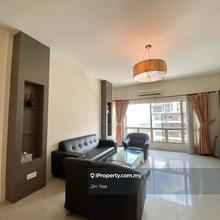 Aircond Desa Gembira F/ Furnished Kit Cabinet Hood & Hob Well Kept MRT
