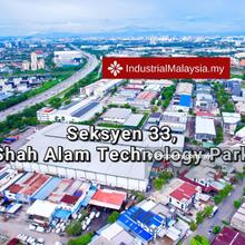 Semi Detached Factory at Seksyen 33 Shah Alam Technology Park for Sale
