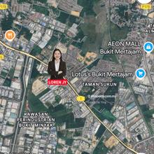 Industrial Land Bukit Minyak Simpang Ampat Land Area 541,532 For Sale