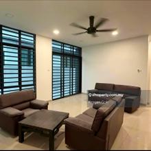 For Rent: Beautiful Partial Furnished Double Storey Cluster House