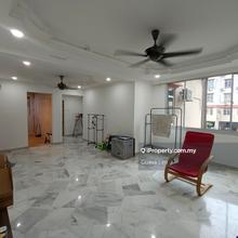 Court 8 3r2b1cp partial furnished unit for rent!