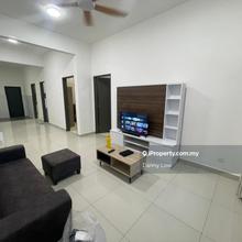 Brand new fully furnished town house full of greenery guarded area