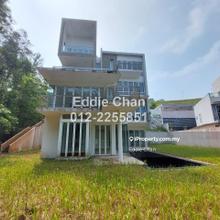 Corner Freehold Bungalow with Private Lift, Swimming Pool and Garden