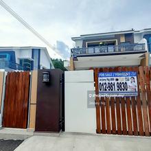 Muji-Style Corner House for Sale in Lahat