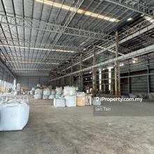 Pasir Gudang Detached Factory with Big land, Power 800 am, Heavy Ind.