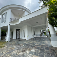 Double storey bungalow in a guarded housing area