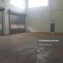 Corner Lot 1.5 Storey Semi D Factory Warehouse at Kapar Klang For Sell