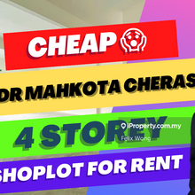 Super Cheap - Shop Lot For Rent, Bandar Mahkota Cheras