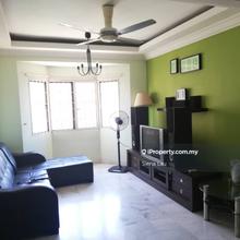 Freehold, partially furnished, well maintained 