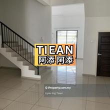 Halaman Ria Townhouse Ground Floor 1.5 Storey 3room3bath For Sale