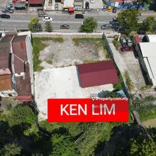 Main Road side Commercial Land for Rent at Air Itam Penang 