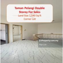 Taman Pelangi, Double Storey Terrace, Land 1,540 Sqf