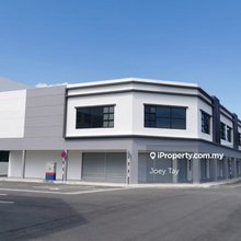 Corner 2 storey brand new shop with spacious car parking unblok view