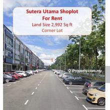 Sutera Utama, 3 Storey Shop Lot