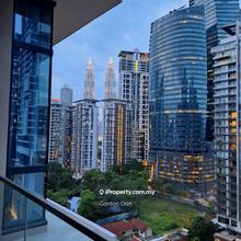 Balcony with spectacular KLCC view, Quality furnishings