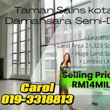 Taman Sains Selangor Kota Damansara Semi Detached Factory For Sales