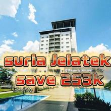 Suria Jelatek Residence (save Rm117k) 3min to LRT