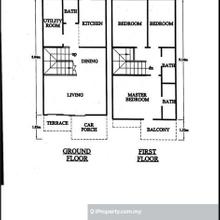 Freehold House For Sale at Sri Gombak, Batu Caves, near shop, park