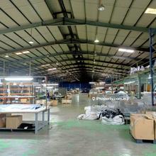 Large non bumi Detached Factory at Bukit Rambai for Sale