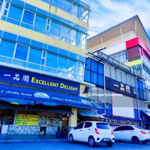 1st & 2nd Floor Corner Shoplot in Chayi Goldland for Rent