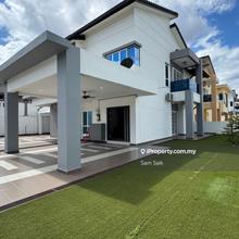 Well renovated double storey corner lot terrace house for sale