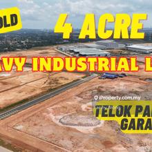 Jenjarom, Banting, Telok Panglima Garang, Heavy Industry Land for Sale