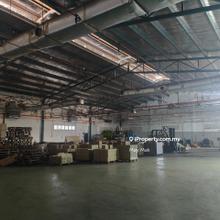 Freehold 1200 amp Nice Factory Warehouse Krubong Cheng Melaka for Sale