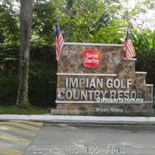 Saujana Impian Golf Bungalow land for Sale