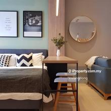 ID fully furnished studio unit for rent 